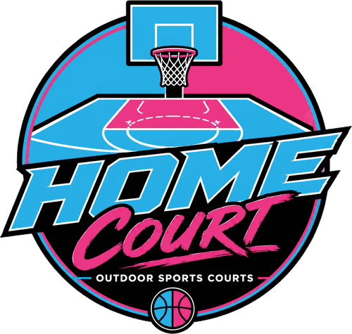 Home Court outdoor sports courts logo